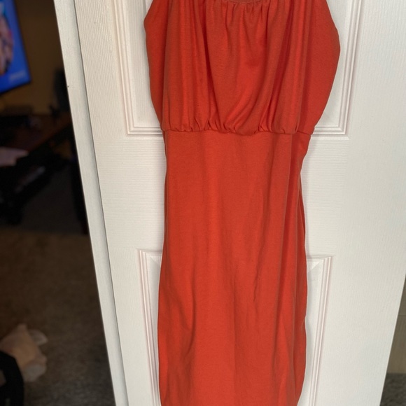 orange tight dress from target size small - Picture 2 of 3